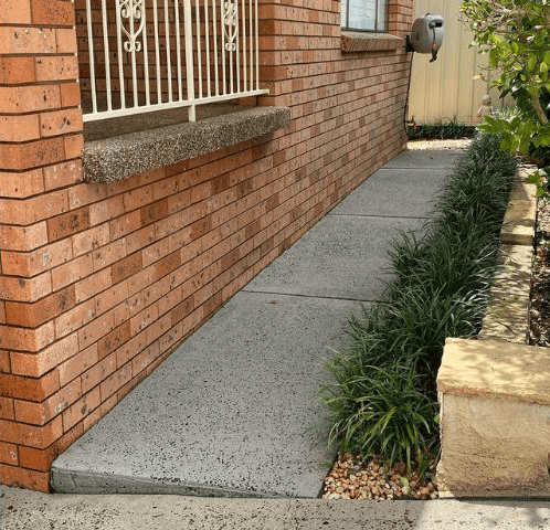 Betonski prilaz nakon profesionalnog čišćenja u Zagrebu